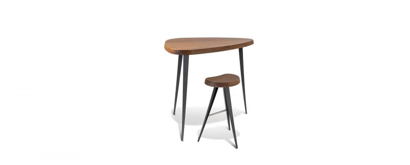 1 cassina mexique charlotte perriand bar stool and table