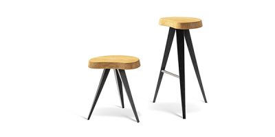 2 cassina mexique charlotte perriand bar stools