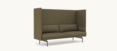 OUTLINE HIGH BACK SOFA 3 SEATER