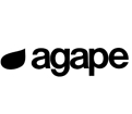 agape bathroom logo